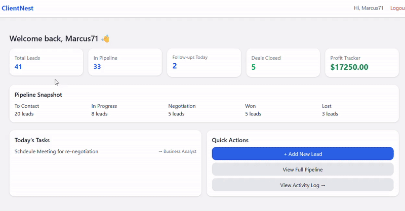 Bulk CSV Import Animation